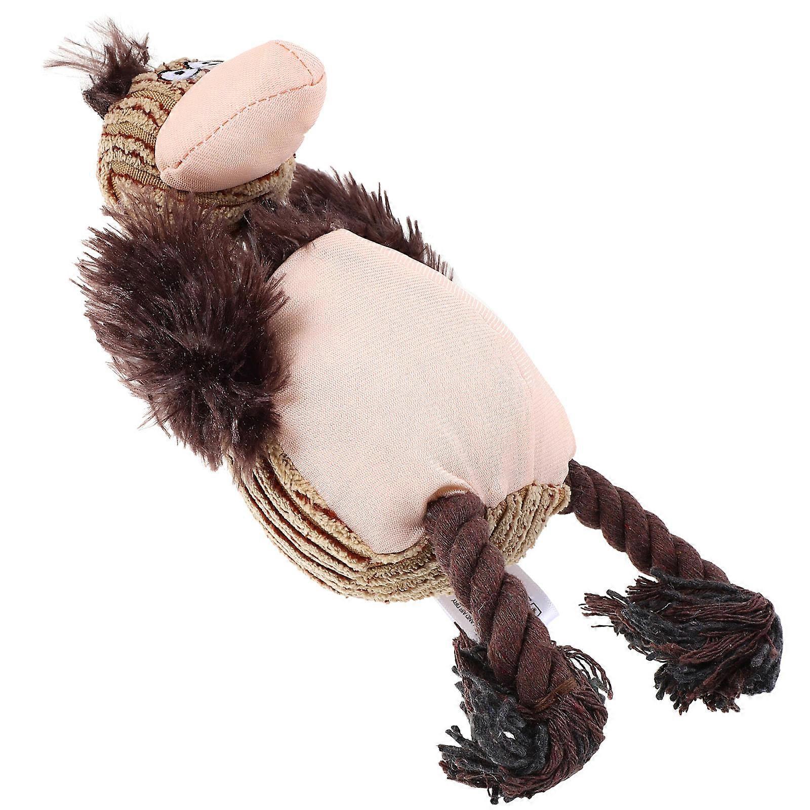 Cloth Dog Chew Toy Cartoon Bird for Puppy Biting Play
