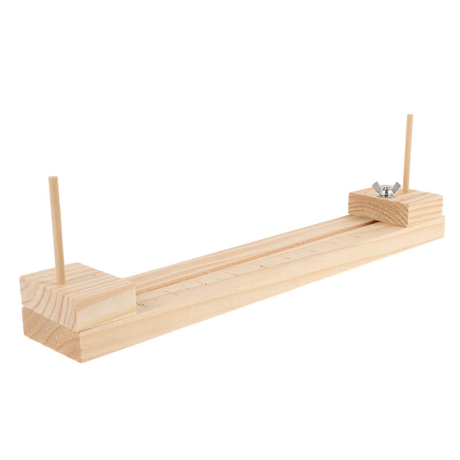 El Sanatları İçin Ahşap Bilezik Örgü Aparatı 3 Parçalı Kendin Yap Ahşap Bilezik Yapıcı