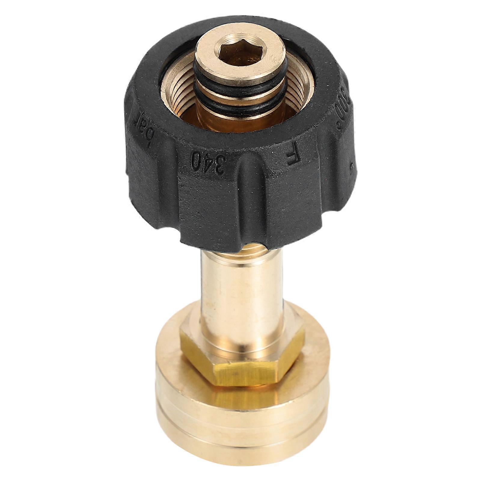 Water Pipe Connection Heavy Duty Copper Hose Adapter for Garden Use 3Pcs Set