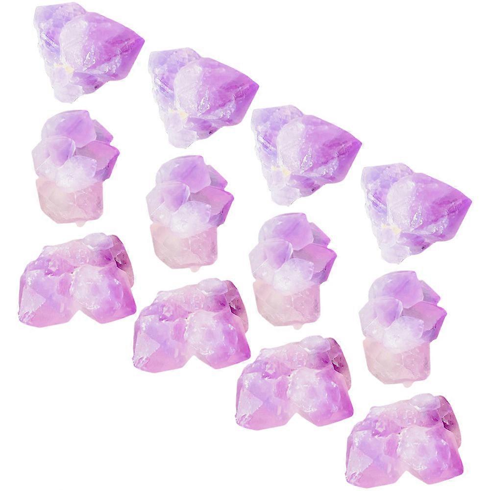 Amethyst Crystal Decorative Stones for Decoration 1Pack