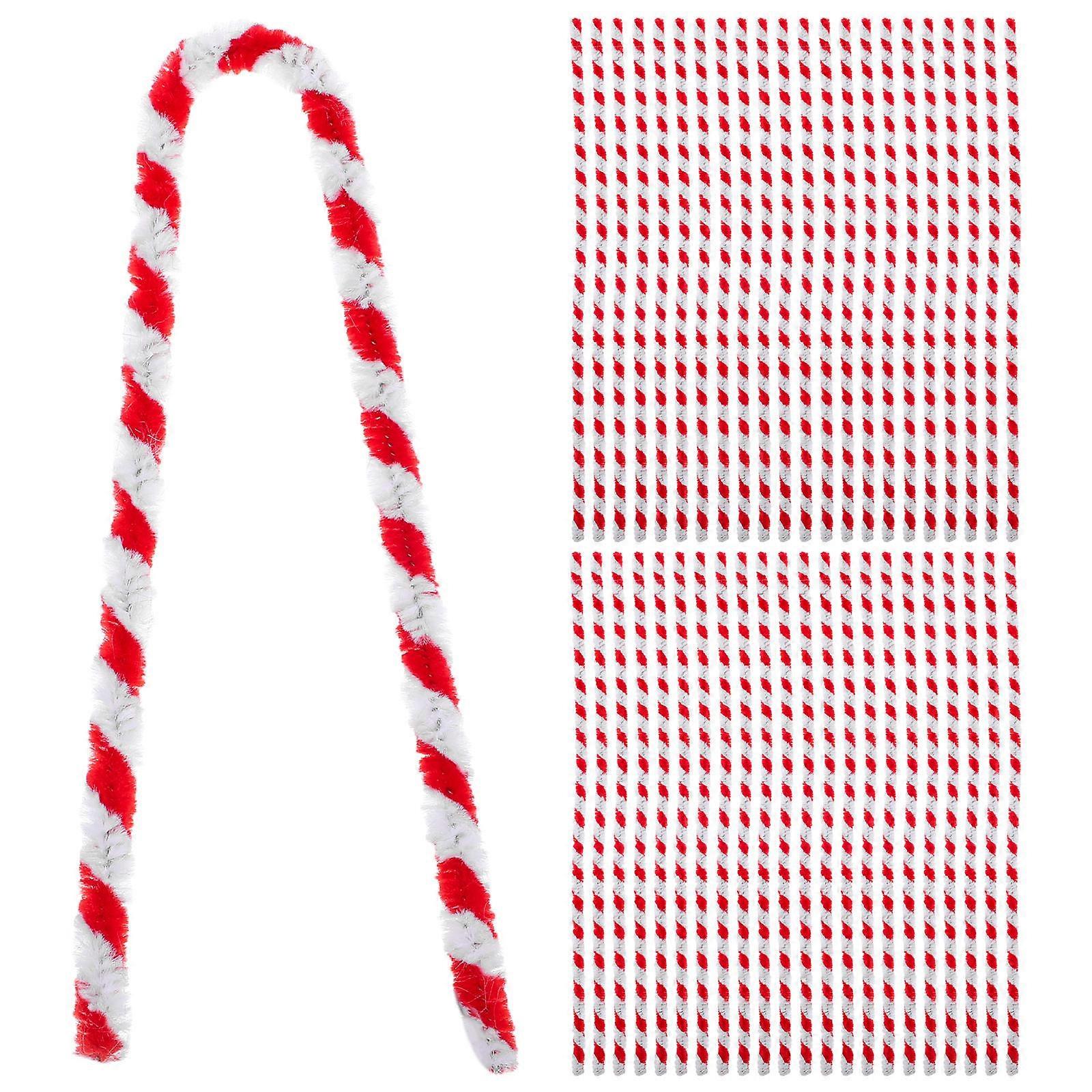 Craft Chenille Stems Two-Tone Plush Sticks for Kids 150Pcs