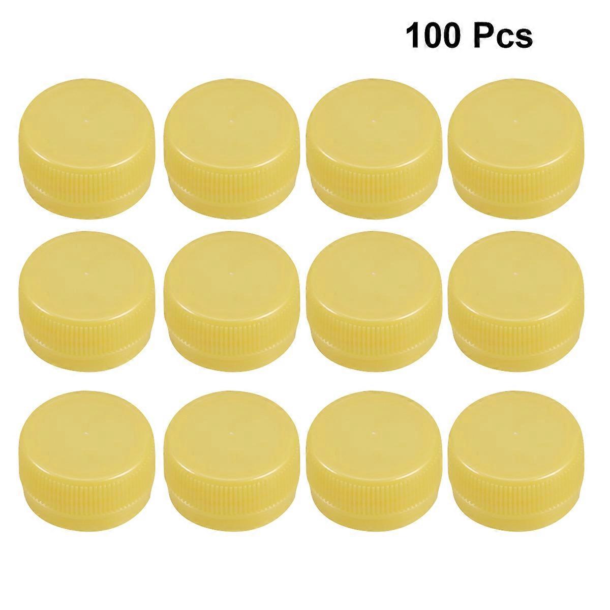 Bottle Lids Replacement For Small Bottles Diy Cap Craft Projects Round Shape Classic Design 100Pack
