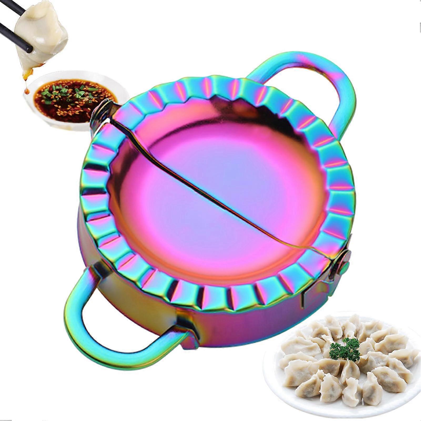 Stainless Steel Tortilla Sealer Crimper Dumpling Making Tool Stainless Steel Dumpling Maker For Cooking Class
