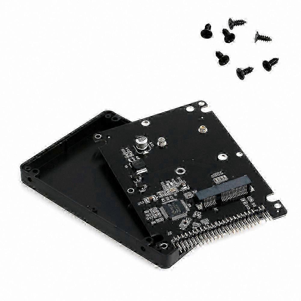mSATA SSD to 2.5" 44-Pin IDE HDD Adapter Converter Card Plate for Storage Devices