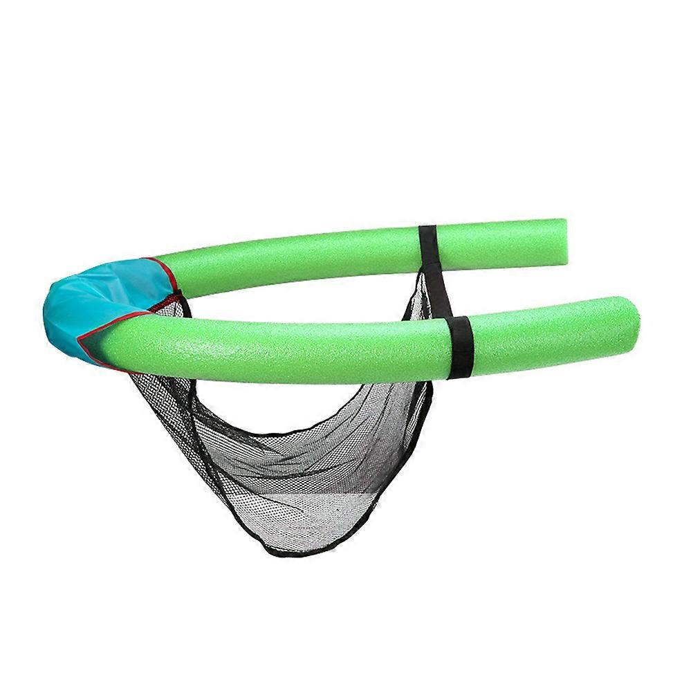 Pool Floating Seat Solid Rod for Learning Swimming Green Chair