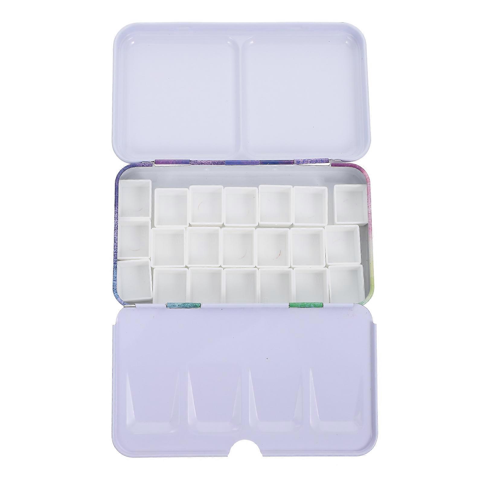 Watercolor Pigment Tray Useful Art Pallets Diy Art Watercolor Pigment Holder Green Prevent Drying 1Set