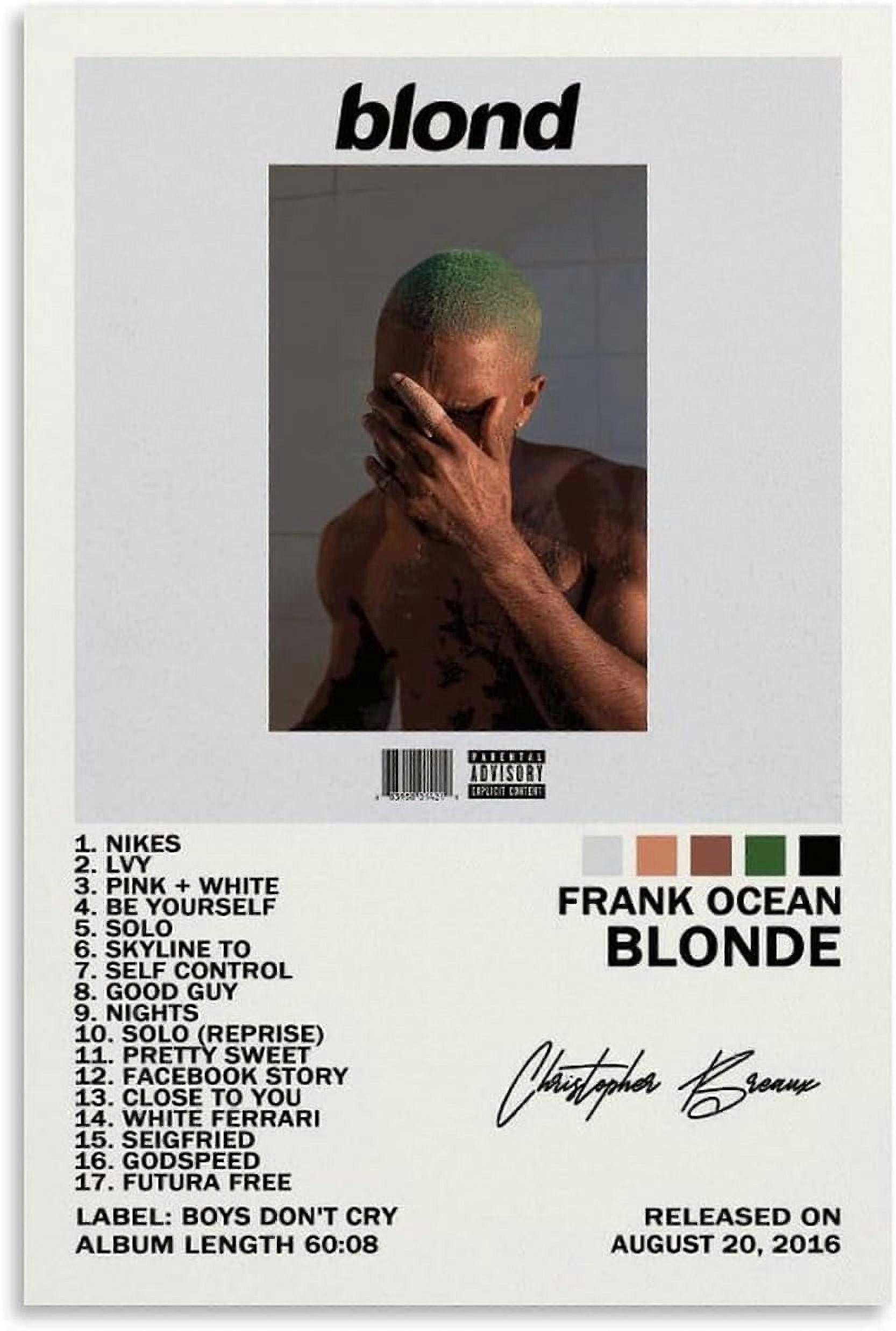 Affiches de couverture d'album Blonde