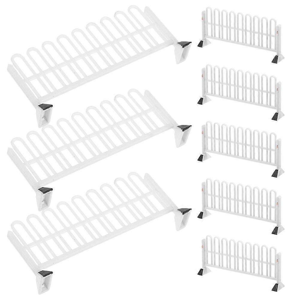 Mini Traffic Sign Toys 16 Pcs Best For Model Collecting And Decorative Purpose Featuring Stabilizing Lightweight Design