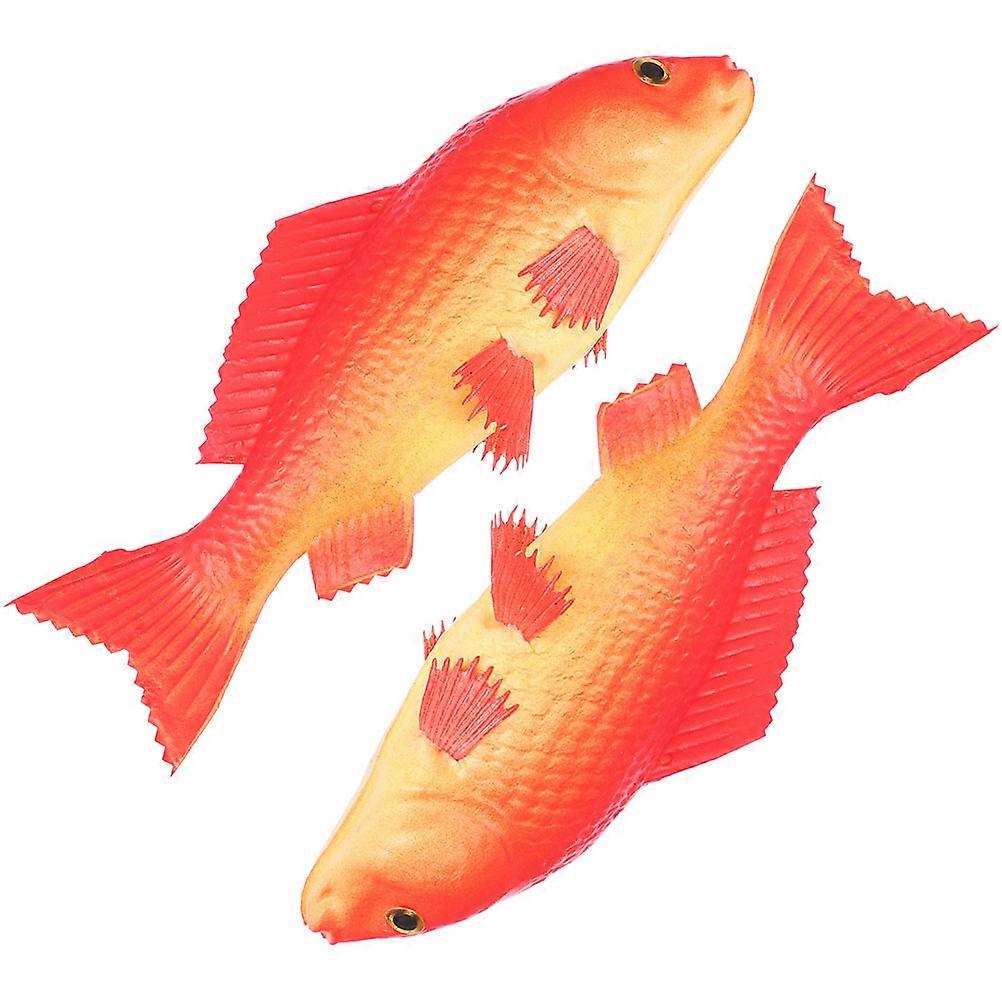 Simulation Fish Model PU Fish Model Designed for Decor 4Pcs Artificial Figurines