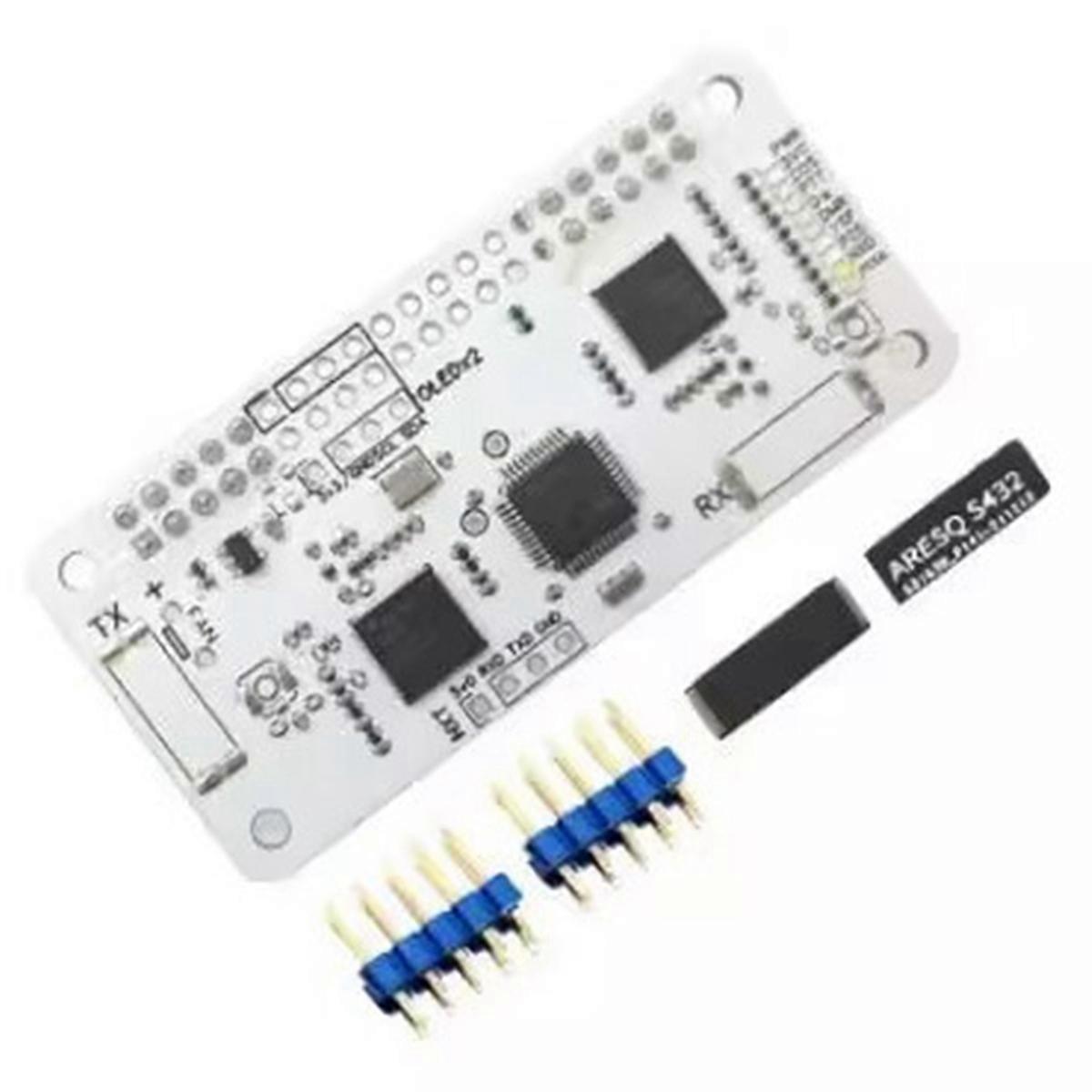 Mini White HS Dual Hat Duplex RX TX UHF VHF Hotspot Board for