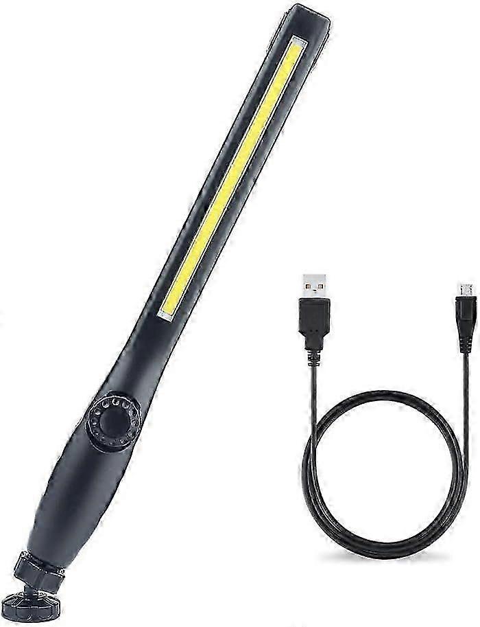 2025 Latest Model  Rechargeable LED Work Light with Magnet and USB 360 Degree Rotation, Rechargeable LED Insp