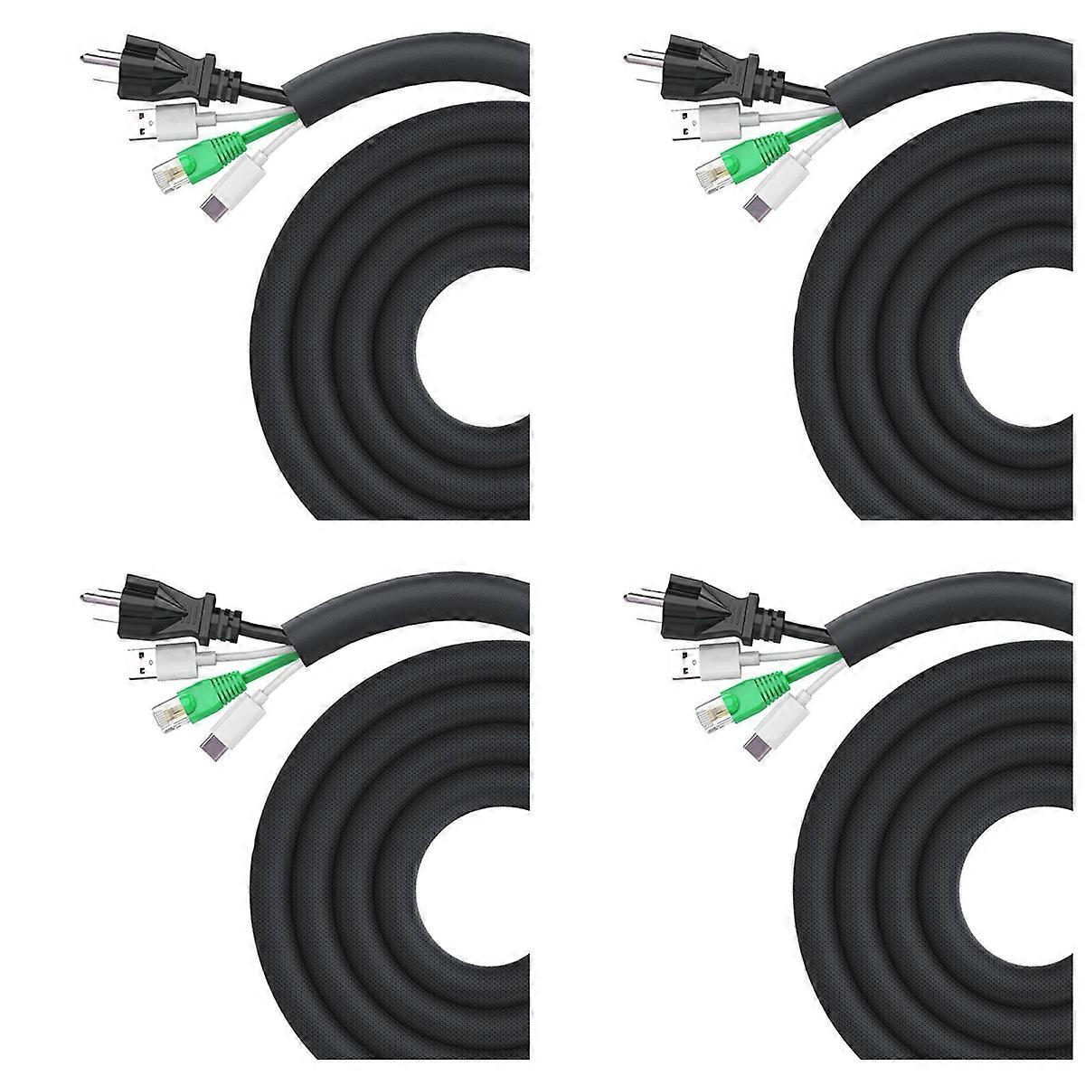 Dog and Cat Cord Protector 10ft ,Cable Sleeve 1/2inch