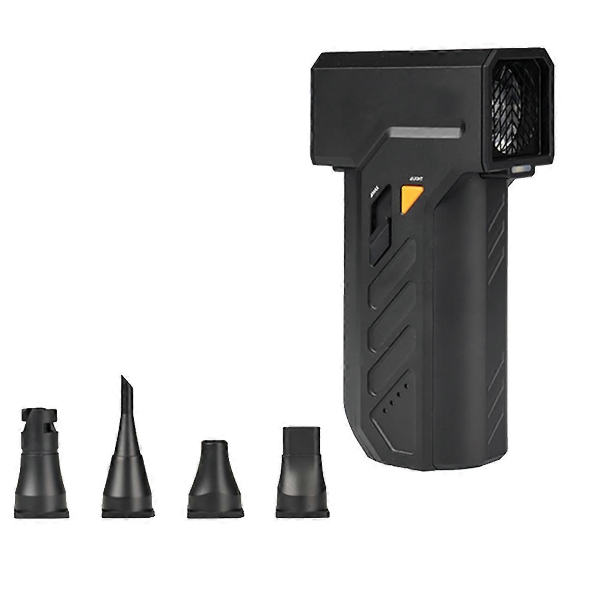 Compressed Air Duster Electric Blower LED Lights Portable Cordless