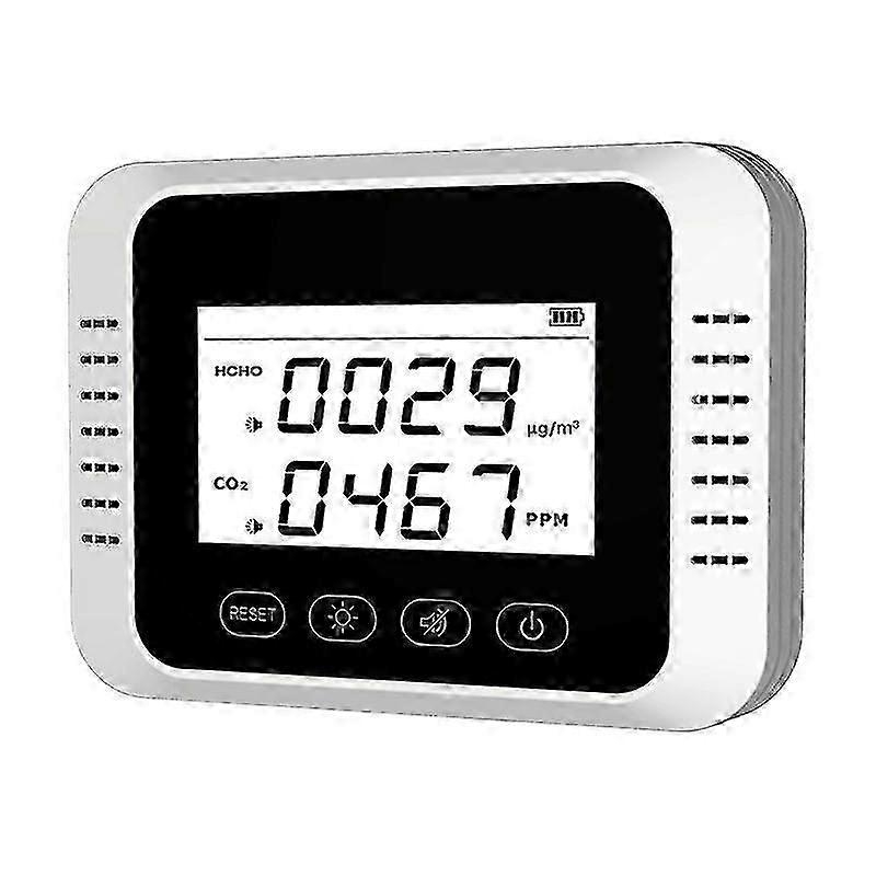 Digital Carbon Dioxide Sensor Meter Ppm Pm2.5 Carbon Dioxide Detector Gas Analyser