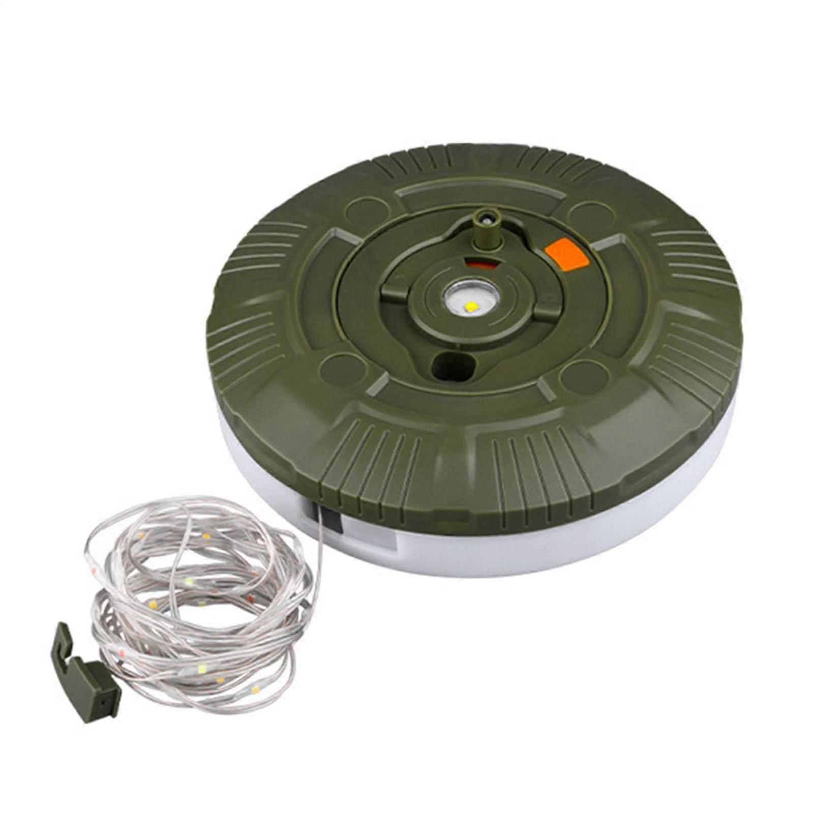 Waterproof Rechargeable String Lights with USB Charging for Camping Hiking Backyard