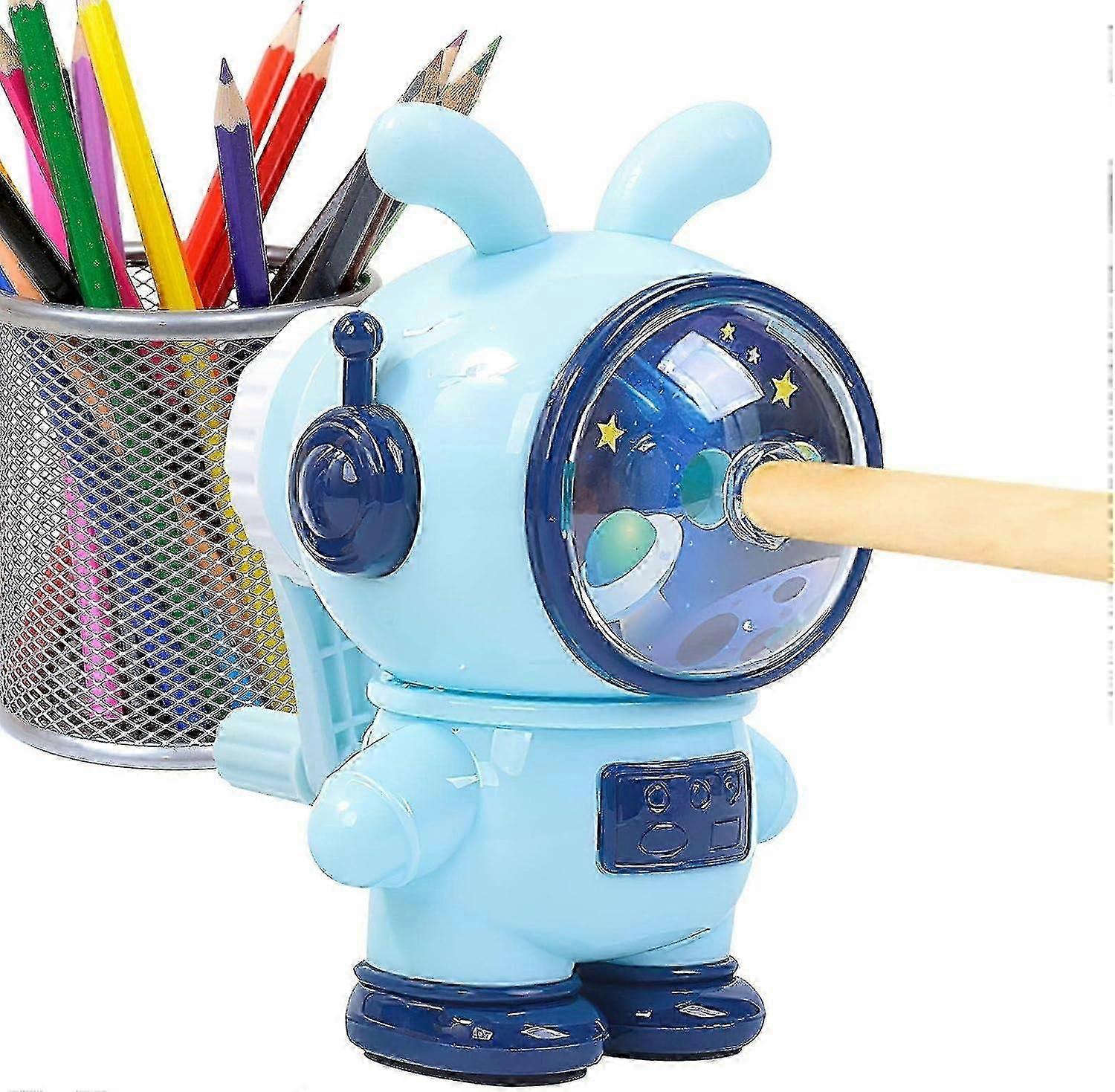 Manual Pencil Sharpener, Space Rabbit Shaping Pencil Sharpener, Art Cartoon Pencil Sharpener, Classroom Pencil Sharpener For Student Gifts