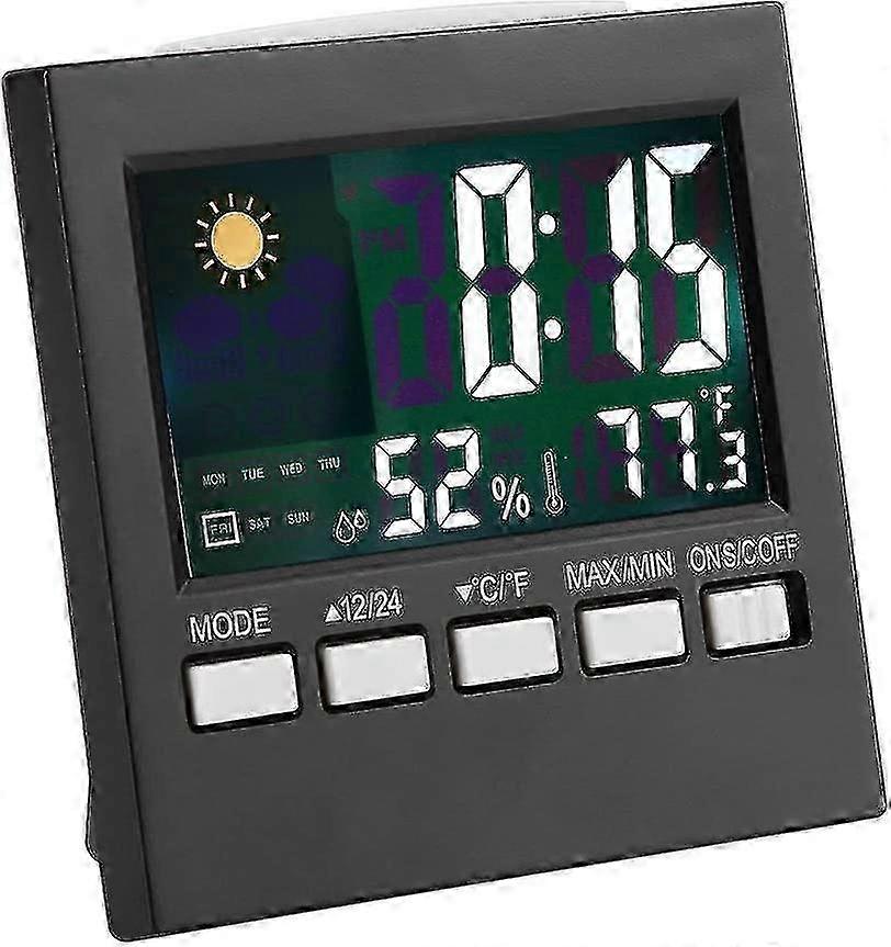 Thermometer Hygrometer Hygro Indicator Mini Thermometer Hygrometer Digital Inner/outer Gauge Hygrometer Humidity For Home Office FP 25-26