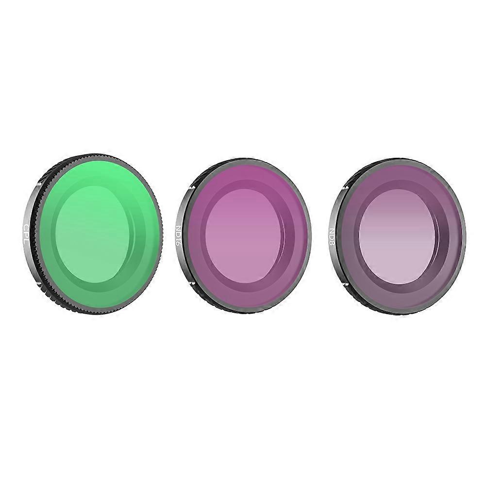 SUNNYLIFE Lens Filter Set for DJI Osmo Nano CPL+ND8+ND16 Lens Filters for DJI Osmo Nano Camera Accessories