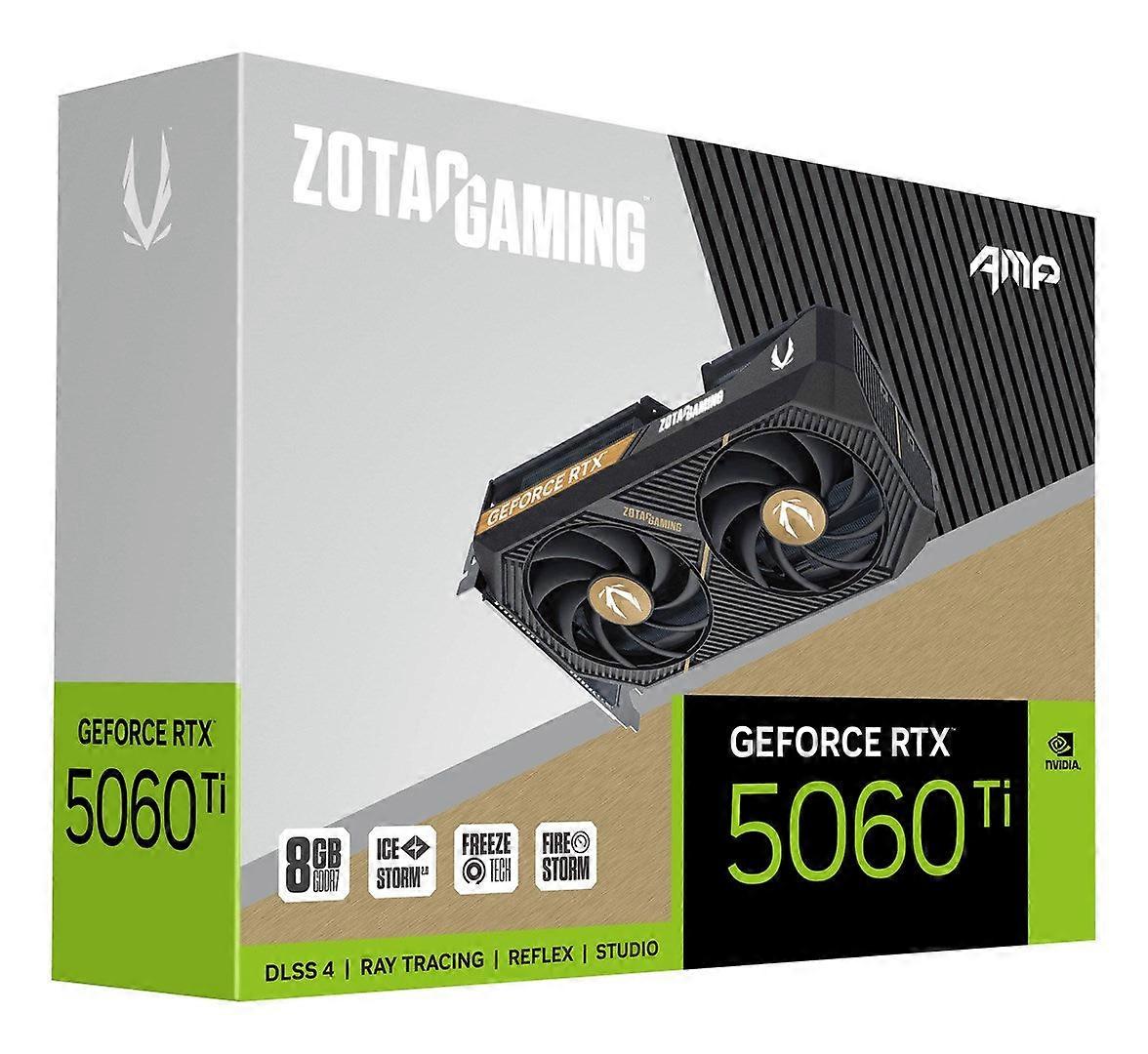 Zotac Gaming Geforce Rtx 5060 Ti Amp Nvidia 8 Gb Gddr7