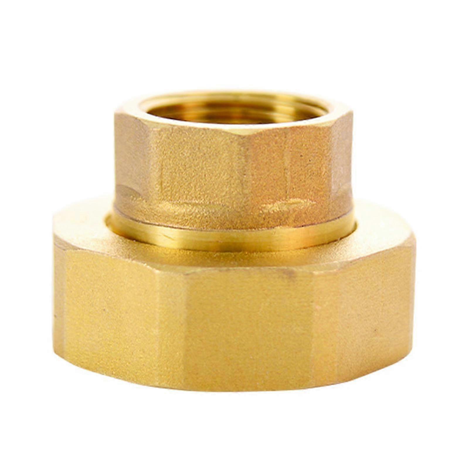 Efficient Pump Connection Set Secure Pump Adapter Quality Pump Attachments 3/4"/1/2" Brass Screw Connection with Seal miao4