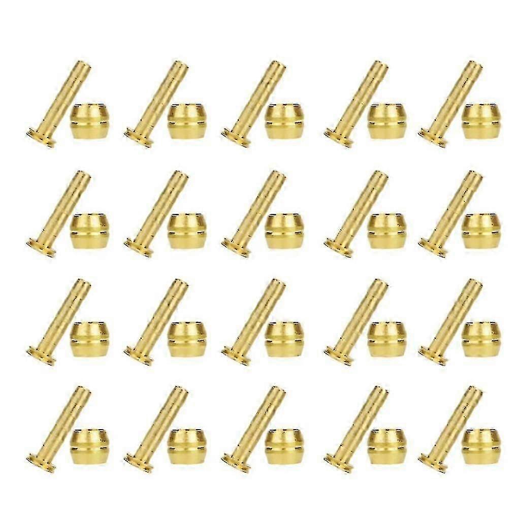 20pcs Bicycle Brake Olive Brass Connecting Insert Kit For Bh59 Hydr...