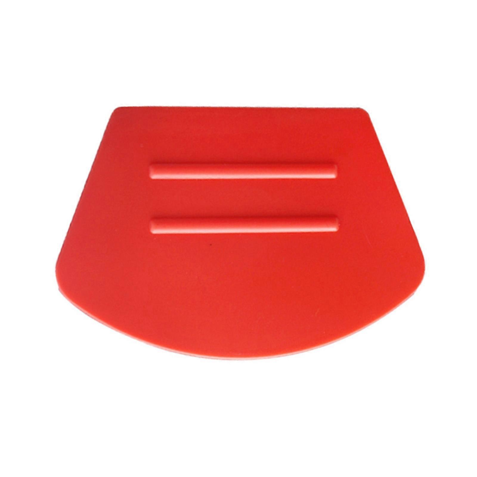 Bubble Removal Scraper Tool For Vehicle Wraps Curved Edge Design Lightweight Tool Motorcycle Glass Surfaces Applicator  Red
