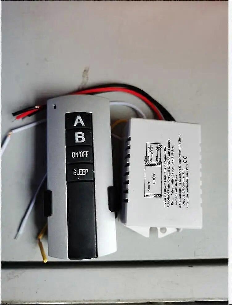 1/2/3 Channel Wireless Digital Remote Control Switch No/off For Lamp Light Receiver Transmitter