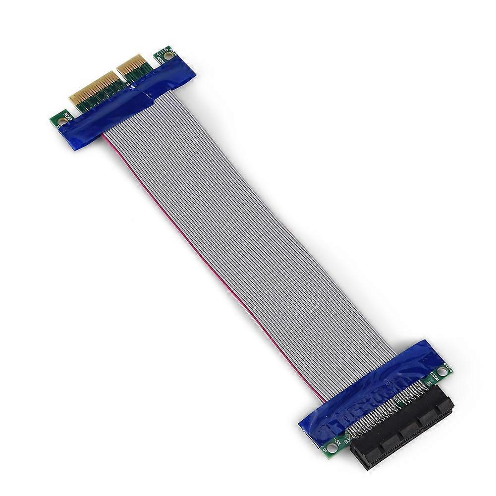 PCI-E Professional 4X to 4X Male to Female VGA Graphics Card Extended Ribbon Cable