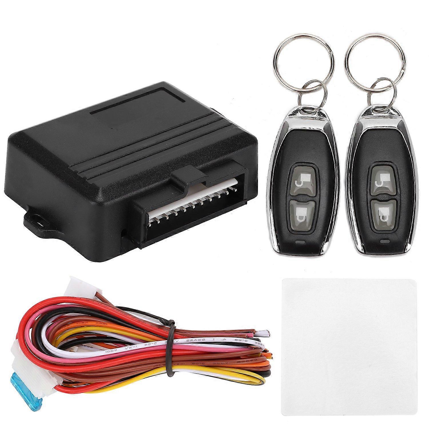 12V Car Remote Central Kit 433.92MHz Door Lock Unlock Vehicle Keyless Entry System Universal