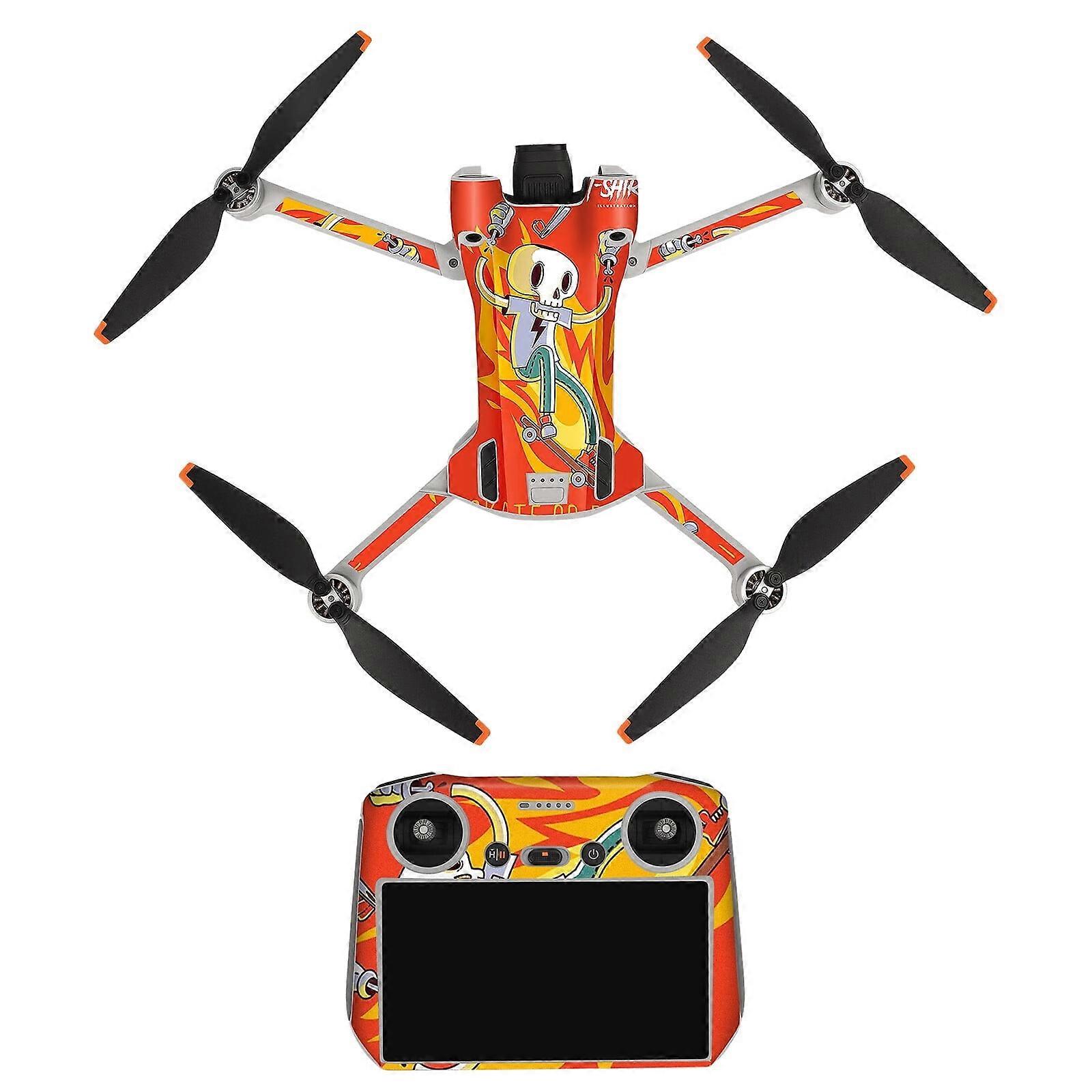 Suitable compitable with DJI MINI 3 PRO Sticker Body Standard Remote Control Version Protective Film Accessories