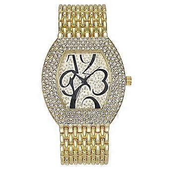Style Fashion And Fully-Jewelled Digital Large Dial Women's Watch Quartz Watch Women's