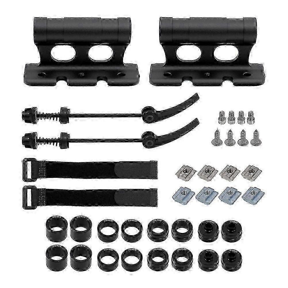 Bicycle Rack Mount Front Fork Mount Bracket with Quick Release Alloy Fork Block Mounts for Most MouHwy