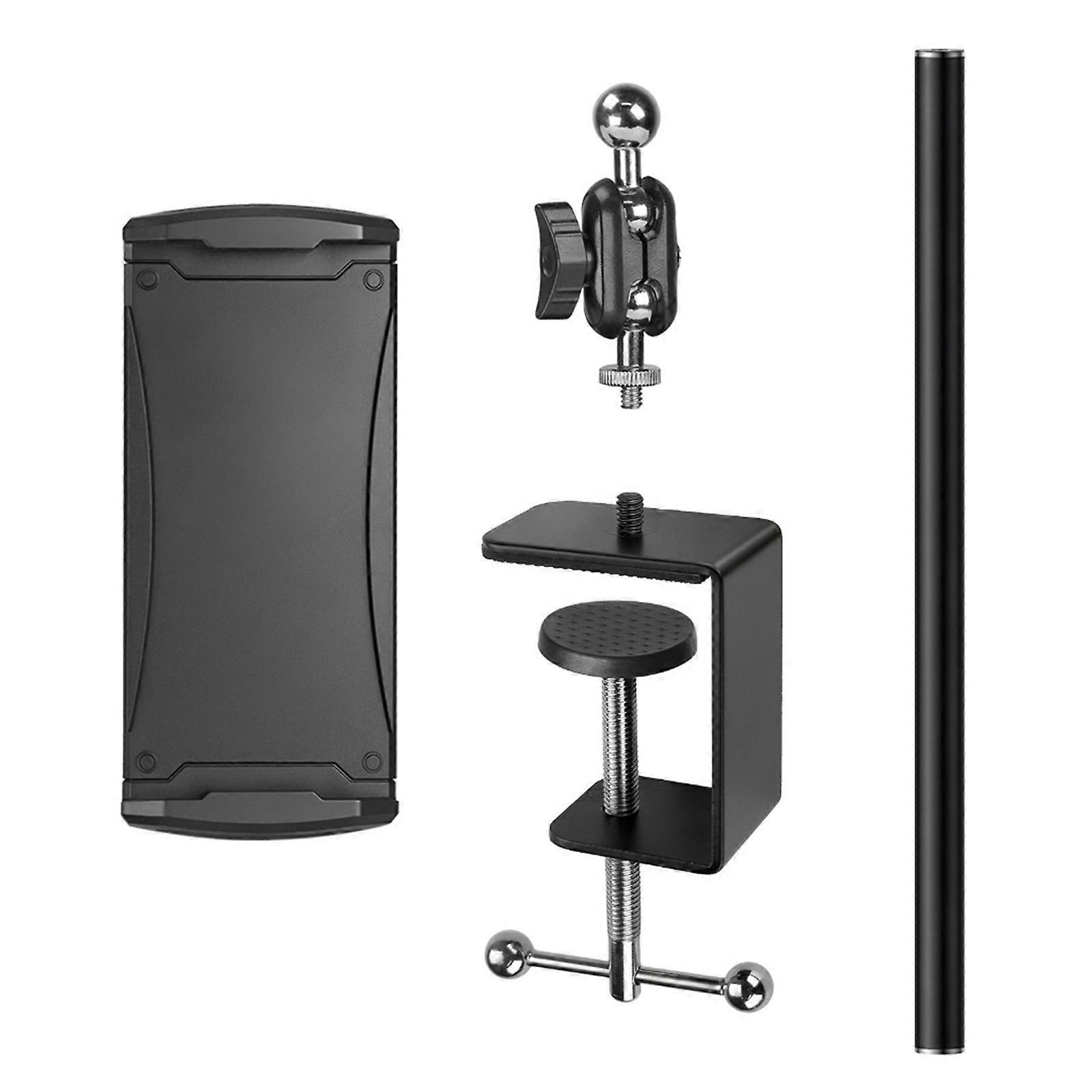 Flexible Tablet Arm Mount For Counter Desk 360 Rotating Clamp Brackets Adjustable Angle Holder 5-13inch Device Support Multicolor