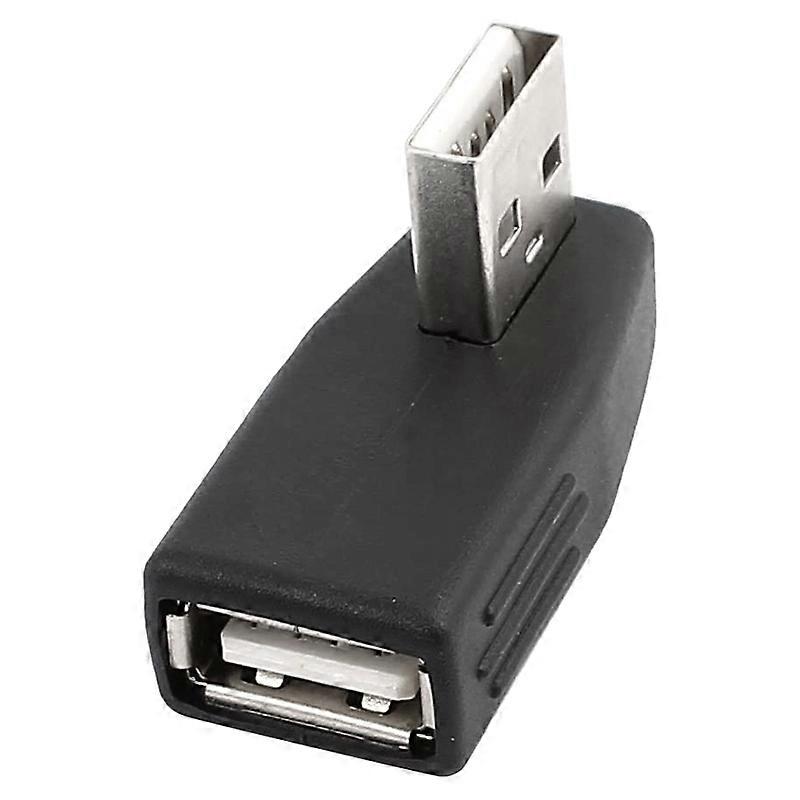 USB 2.0 AM to AF Adapter with 90 Degree Angle