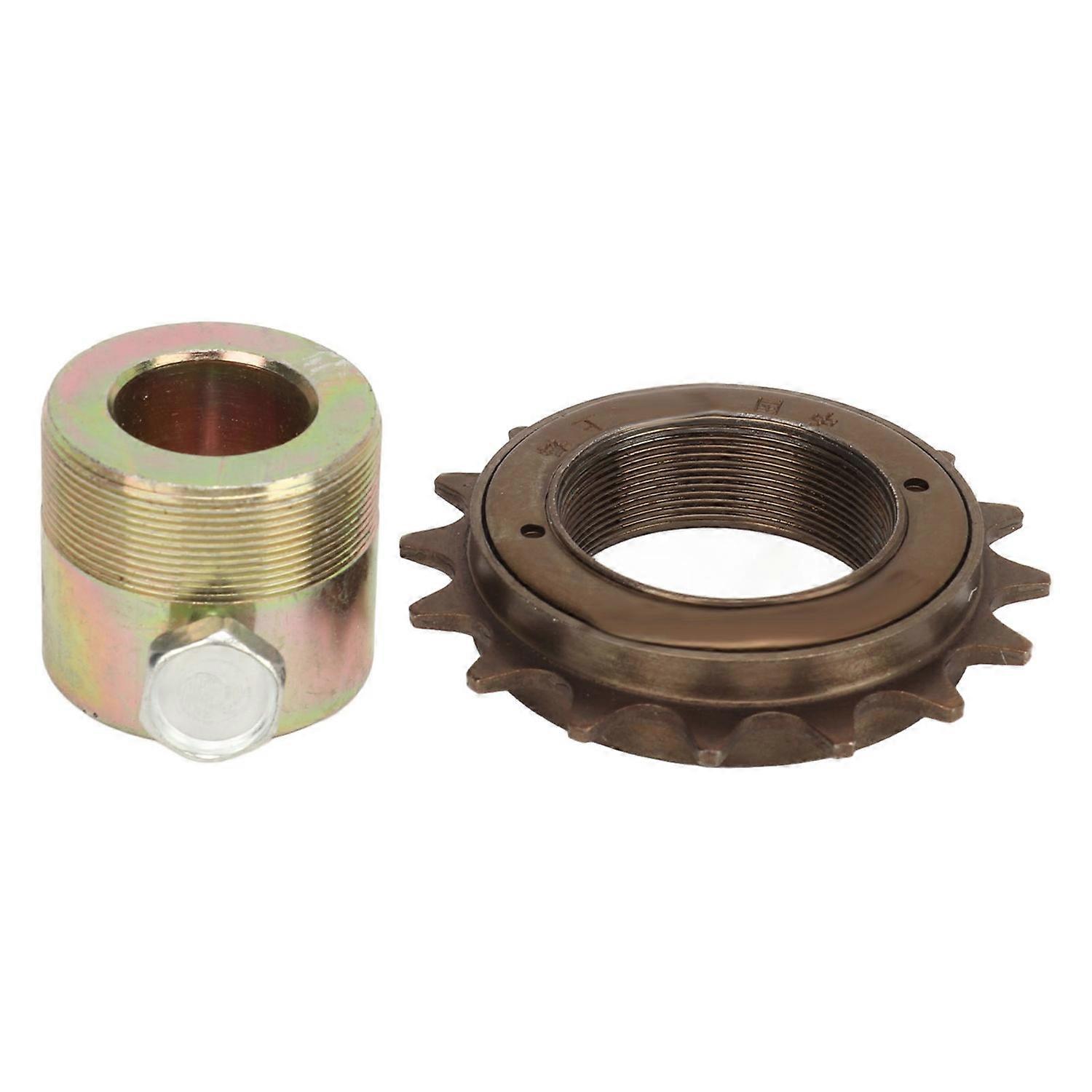 16T Freewheel with 20mm Adapter Replacement Lightweight Easy Installation Flywheel Adapter Kit for E