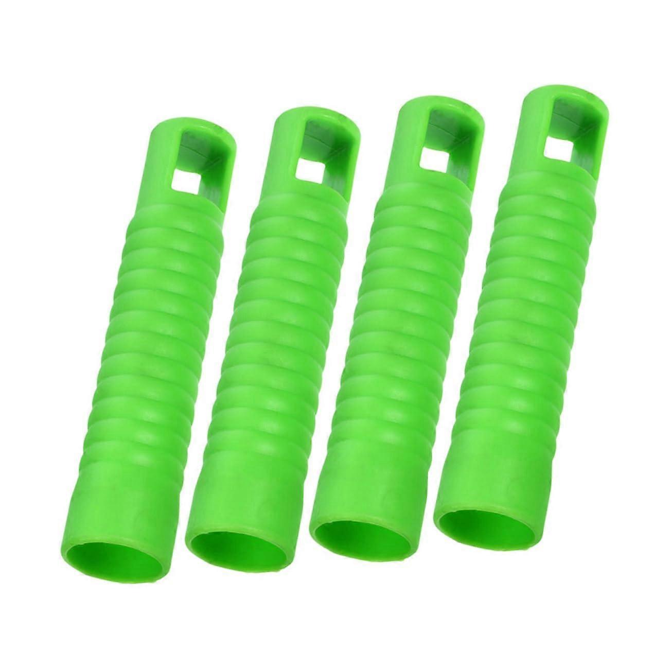 4 Pack Mop Handle Grip End Caps with Non Slip Design for Easy Home and Office Cleaning