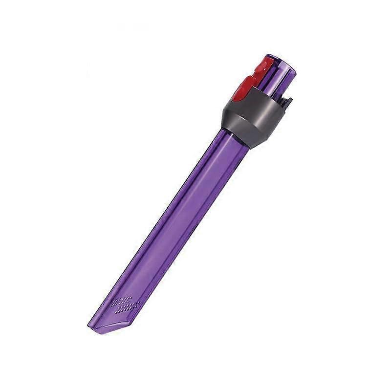 Vacuum Crevice Tool with LED Light Compatible with V7 V8 V10 V12 V15, Flat Gap Nozzle Purple