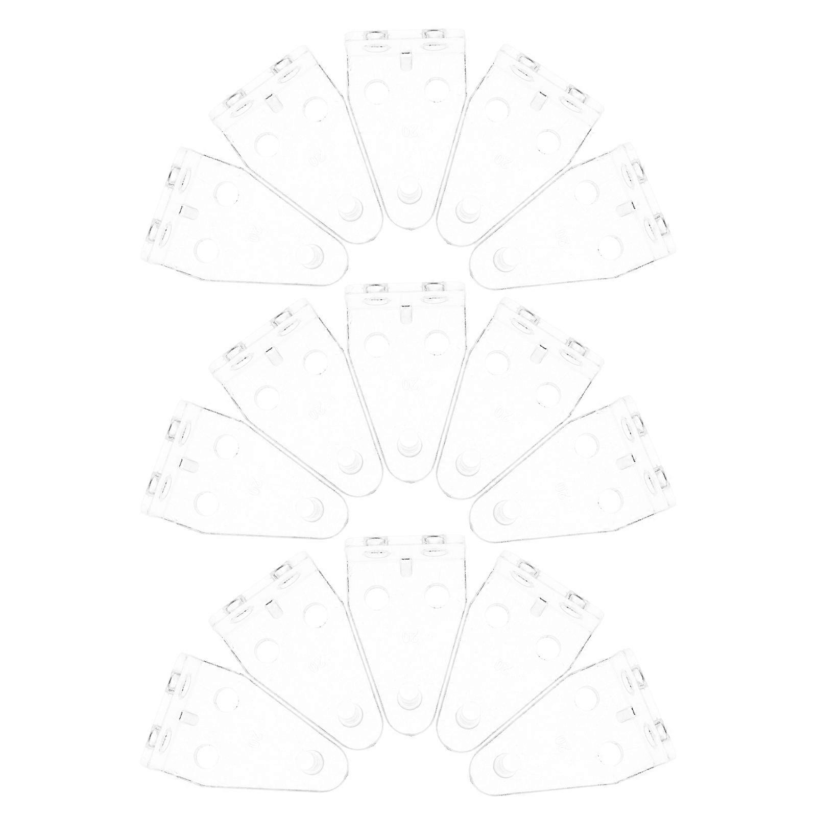 20 Pcs Venetian Blind Tilt Hook Plastic Blind Tilt Hook Sturdy Shutter Hooks