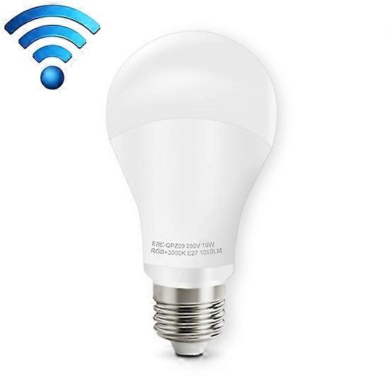 E27 10W Color Changing WiFi Smart LED Light Bulb