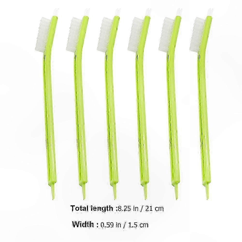 Multi-Function Plastic Cleaning Brushes for Juicers and Household Use, 12 Pieces