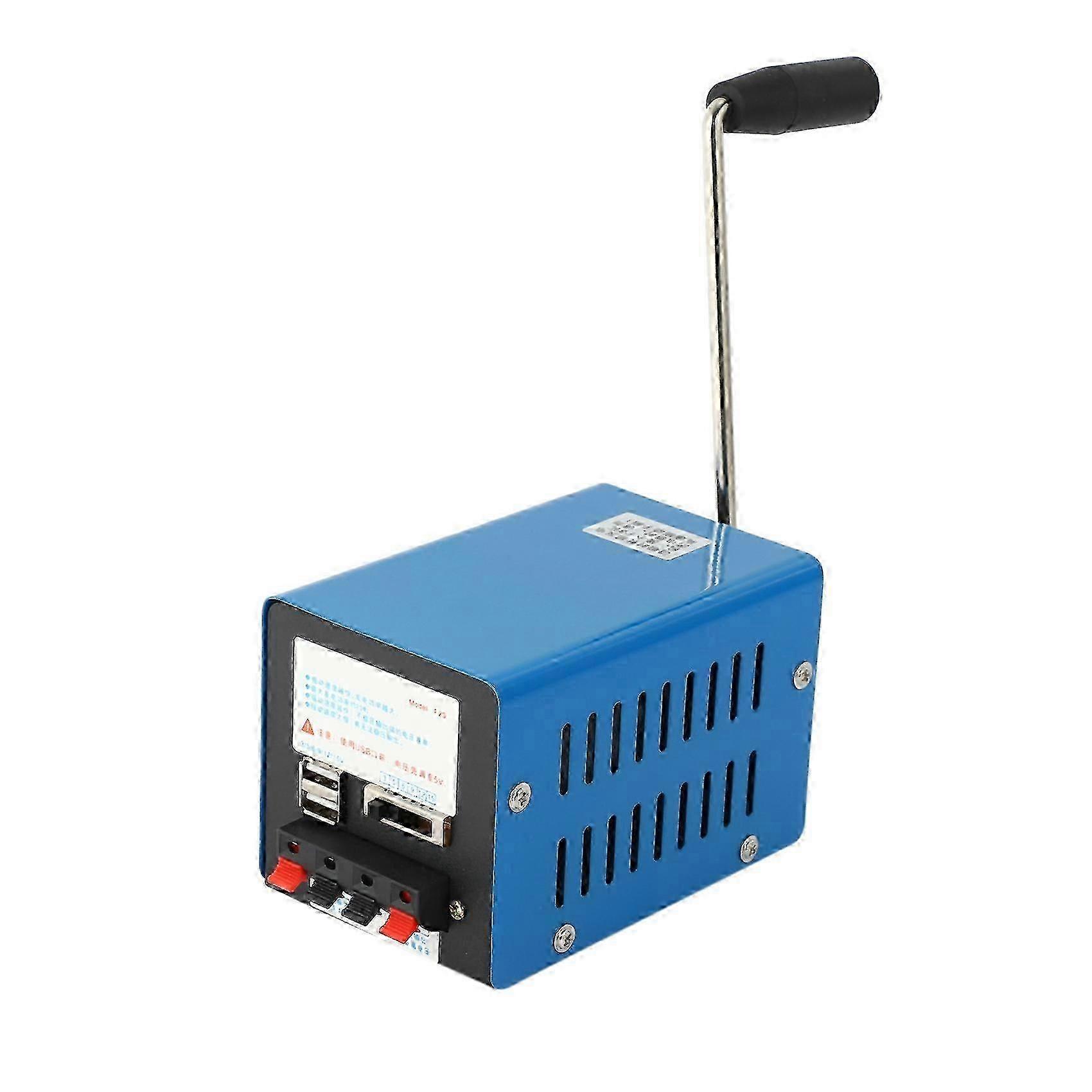 High Power Dynamo lader bærbar nødhånd strøm hånd sveiv USB lading nødsituasjon overlevelse