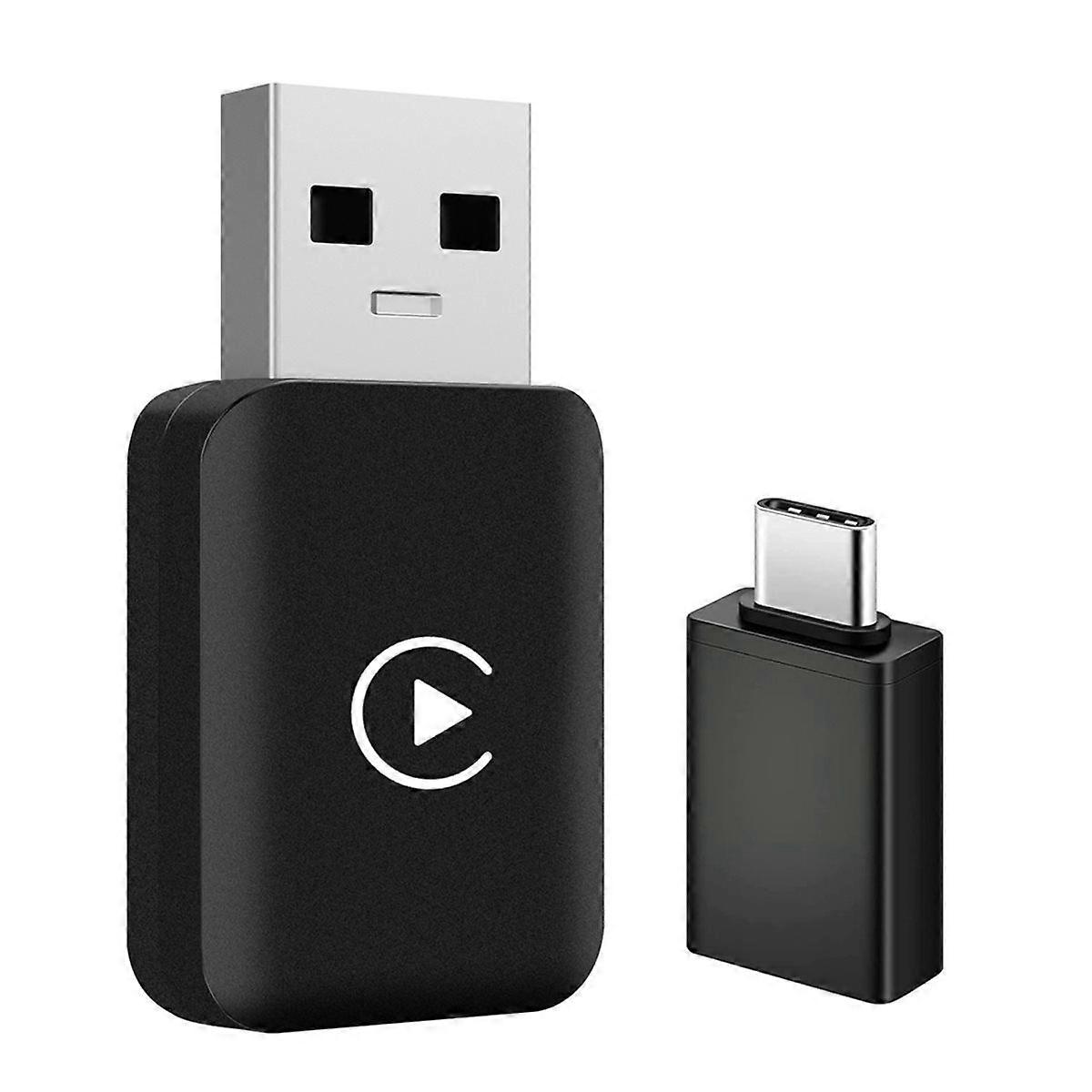 2 In1 Wireless Carplay Adapter Android AUTO Carplay Smart AI Box