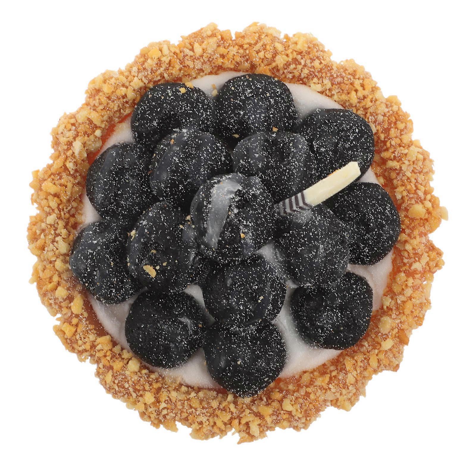 Lifelike Egg Tart Model for Display Artificial Simulation Decoration