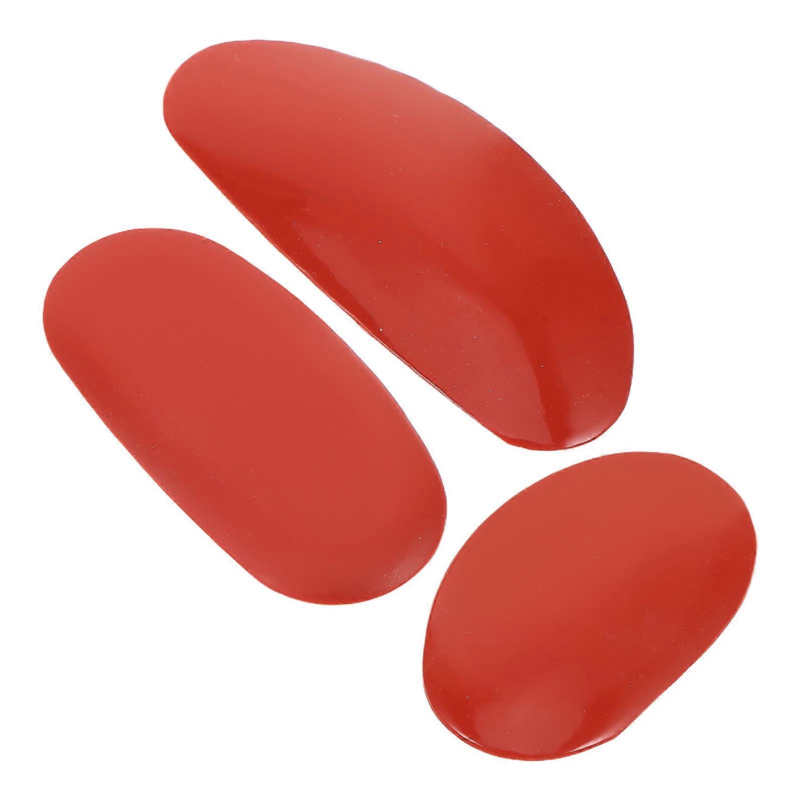 Silicone Clay Tool Set for DIY Use with 3Pcs Oval Pottery Shaping Tools