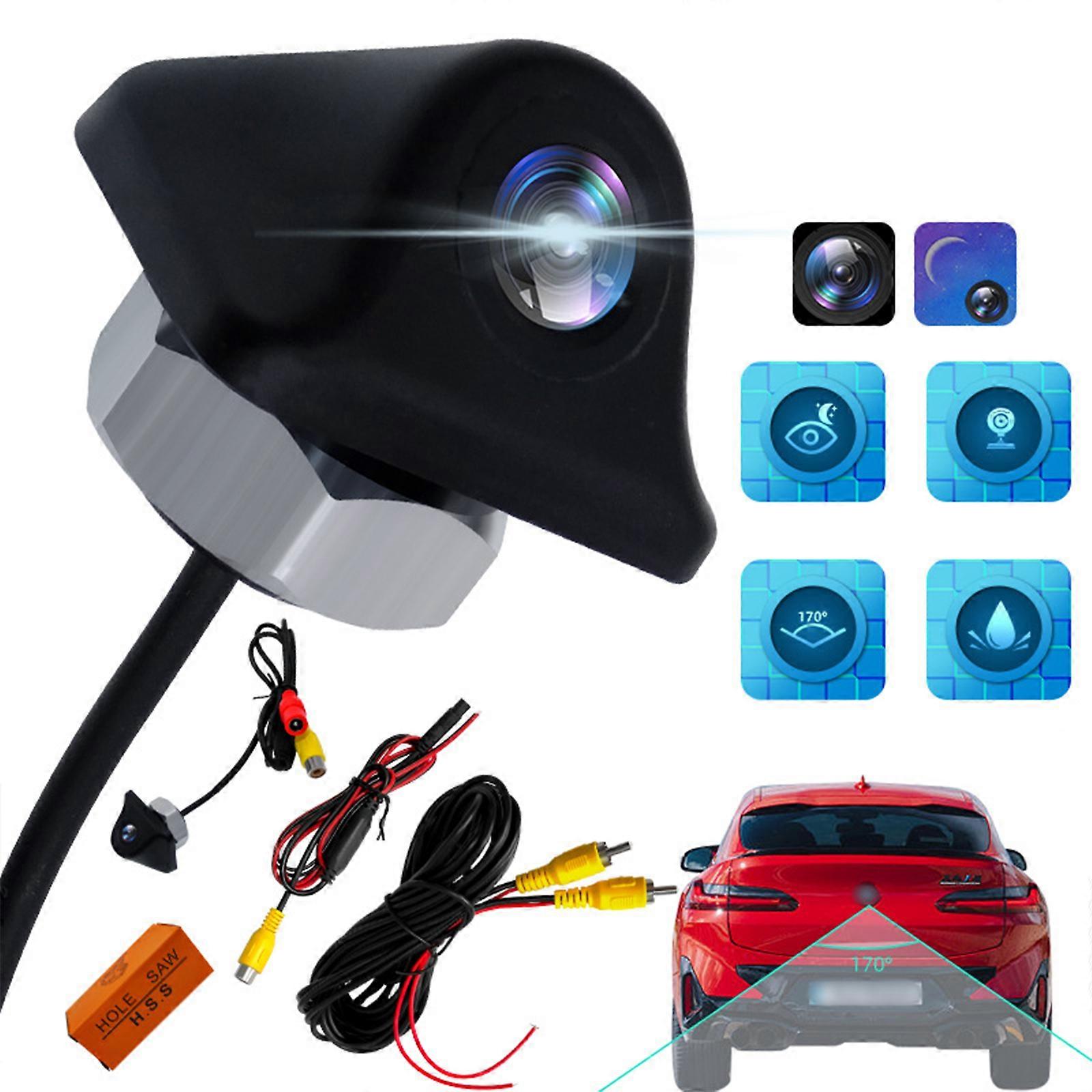 170° Waterproof Reverse Camera Car Rear View Backup Parking Cam Hd Night Vision