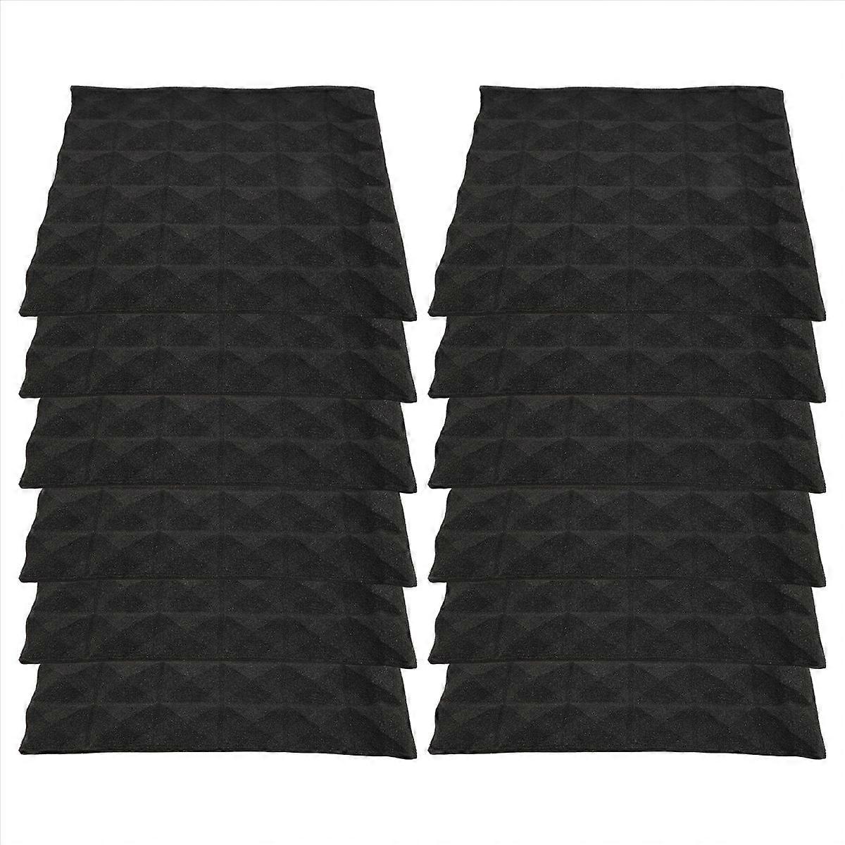 12Pcs 30X30X5CM Sound Insulation Insulation Foam