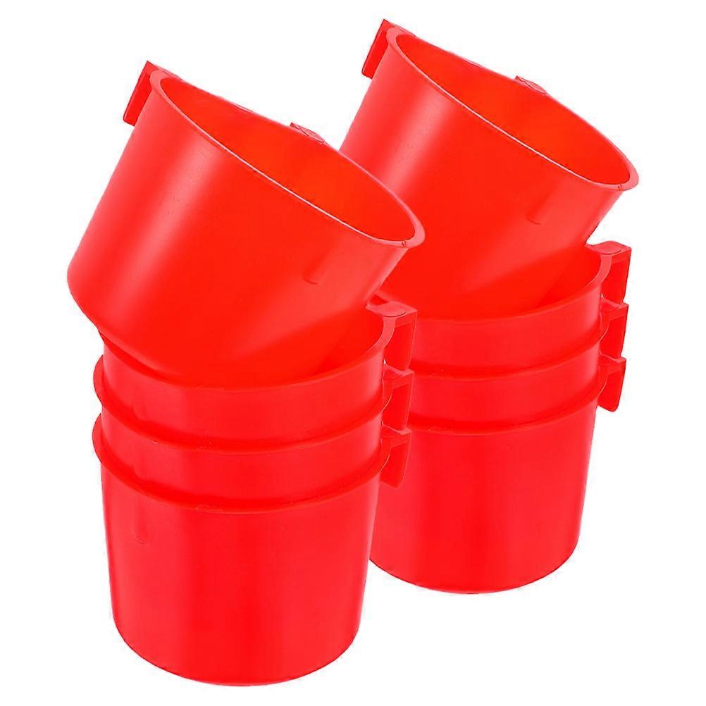 Plastic Hanging Bird Bowl for Feeding 24Pcs Suitable for Rabbits and Small Animals