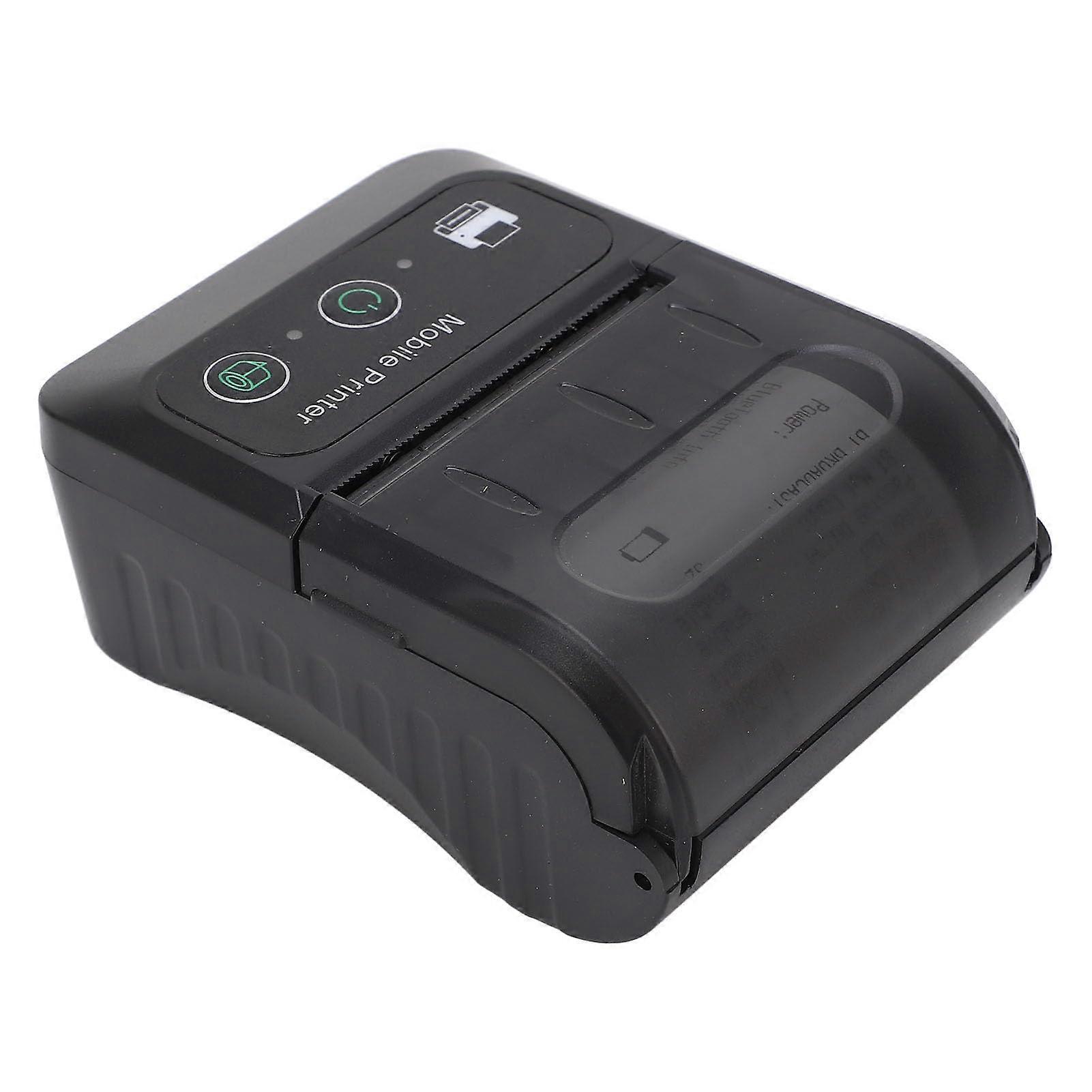 58mm Thermal Receipt Printer Bluetooth and USB Speed Mini Mobile Ticket Printer for Android iOS