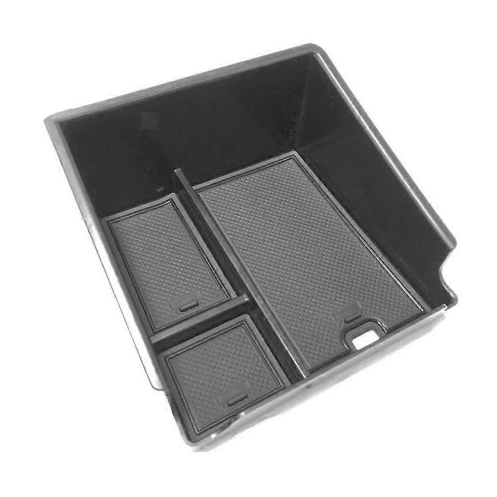For BYD Seal  Car Console Armrest Store 3 Compartments Center Console Store Box Tray Holder Armrest Organizer For BYD