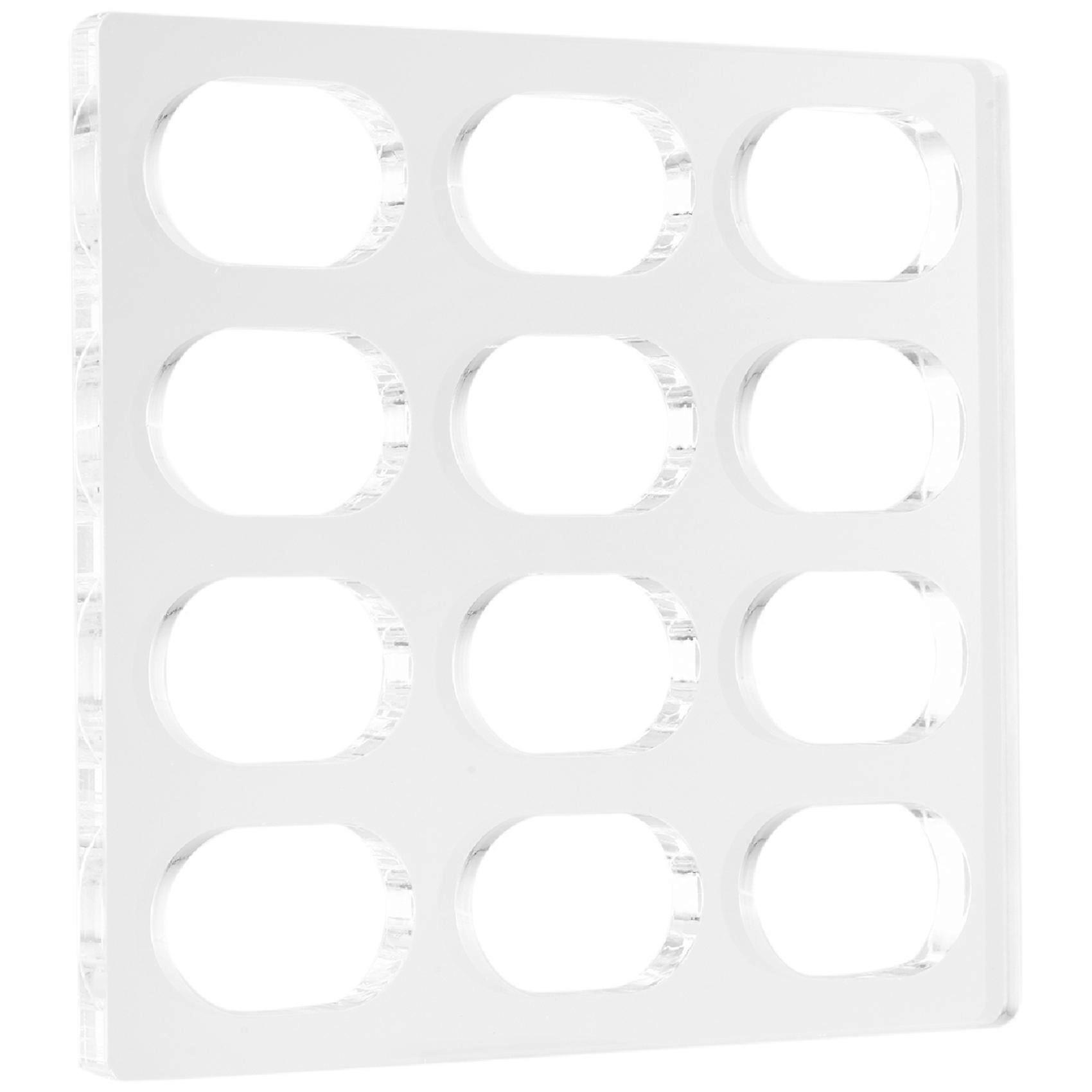 Clear Polycarbonate Dacquoise Cake Mold Oval Dakovaz Macaron Mould Cake Decorating Tool Bakeware